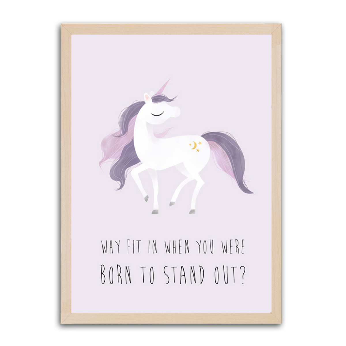 Born to Stand Out HD Metal Wall Art