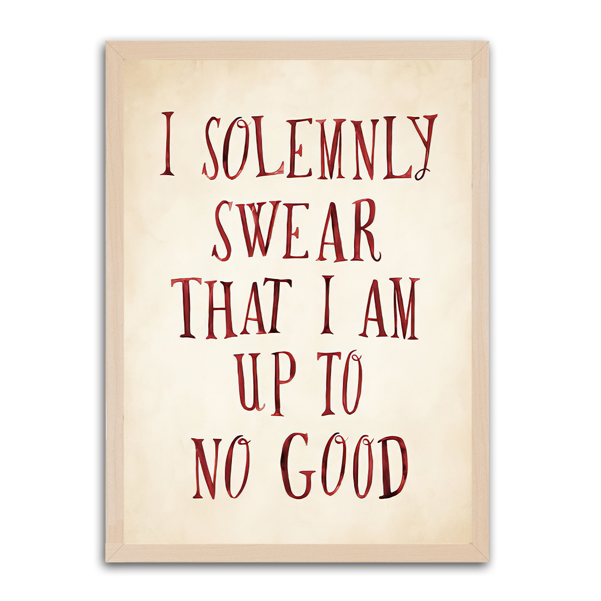 I solemnly HD Metal Wall Art