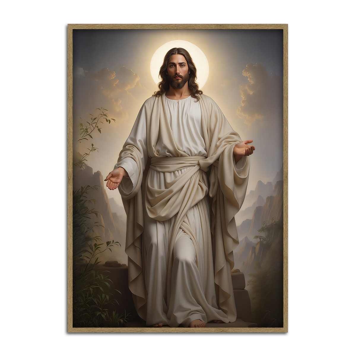 The Risen Lord – Jesus Metal Wall Art