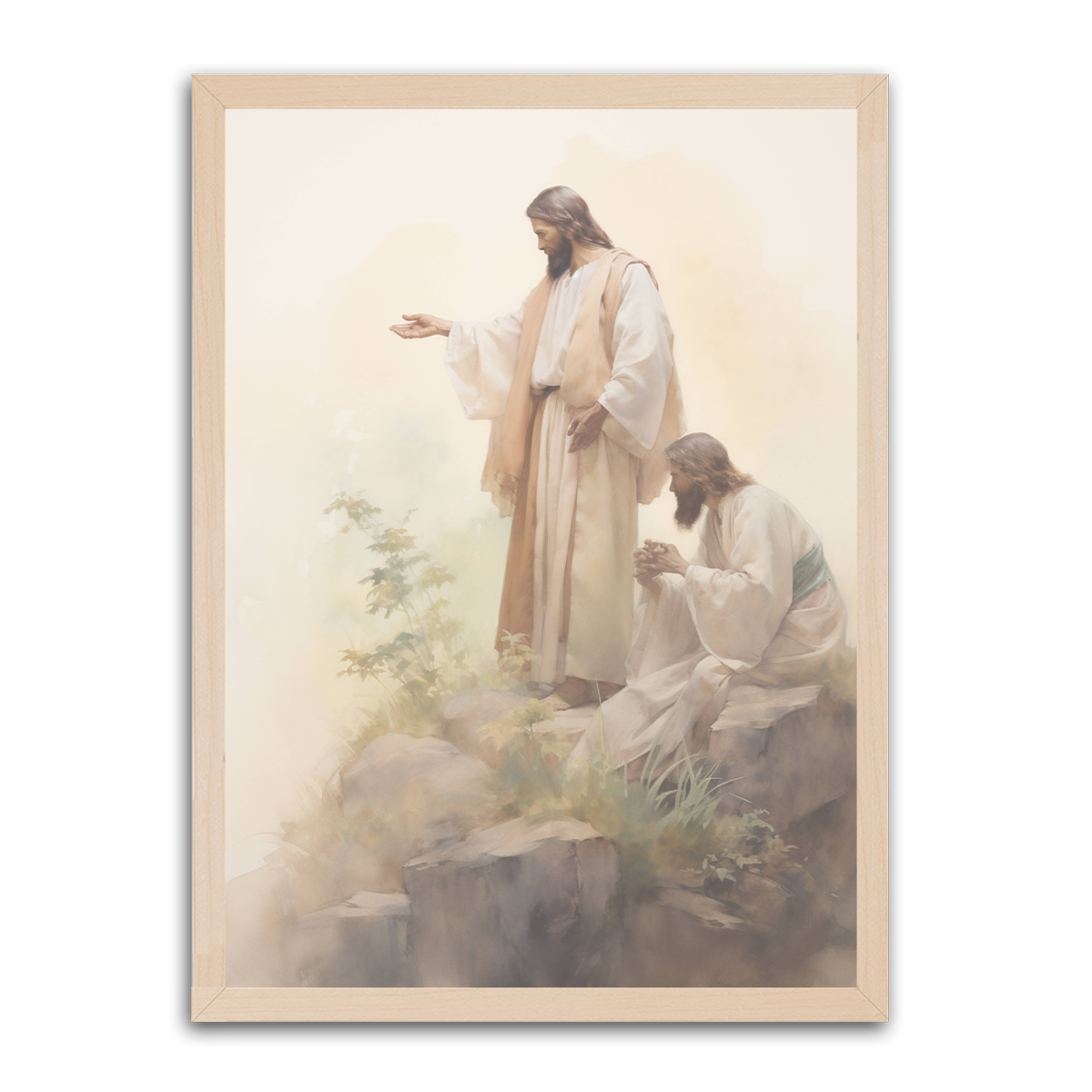 The Transfiguration of Jesus HD Metal Wall Art