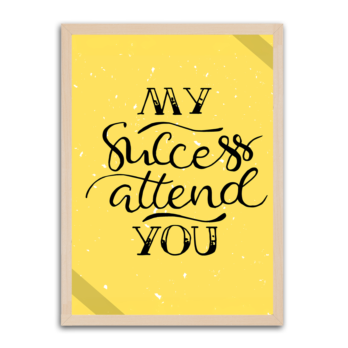 My Success HD Metal Wall Art