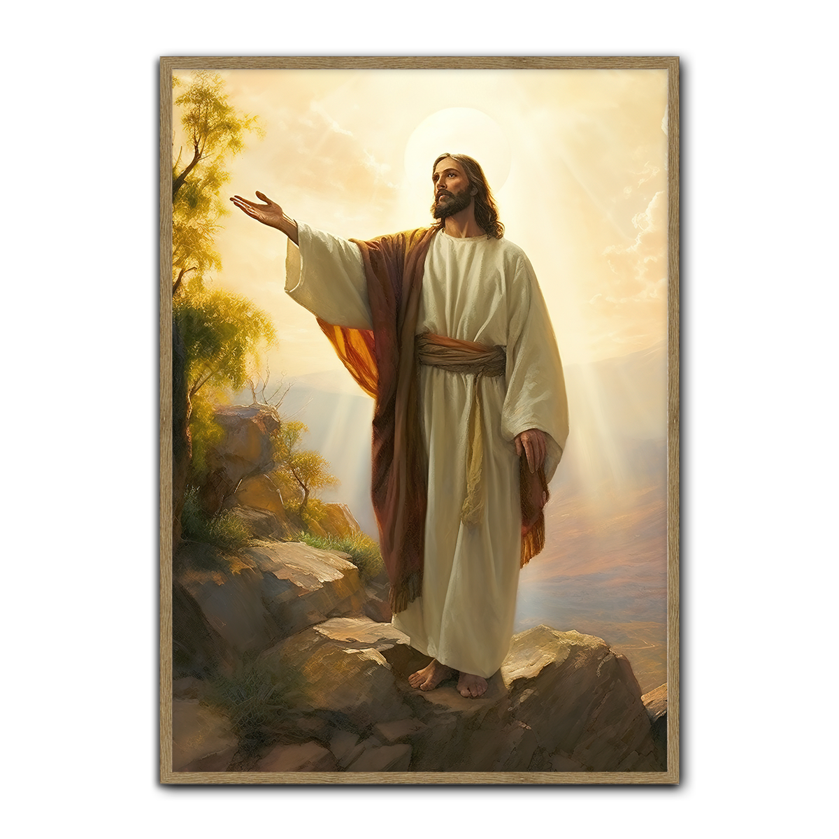 Jesus the Redeemer – Faith & Hope Metal Wall Art