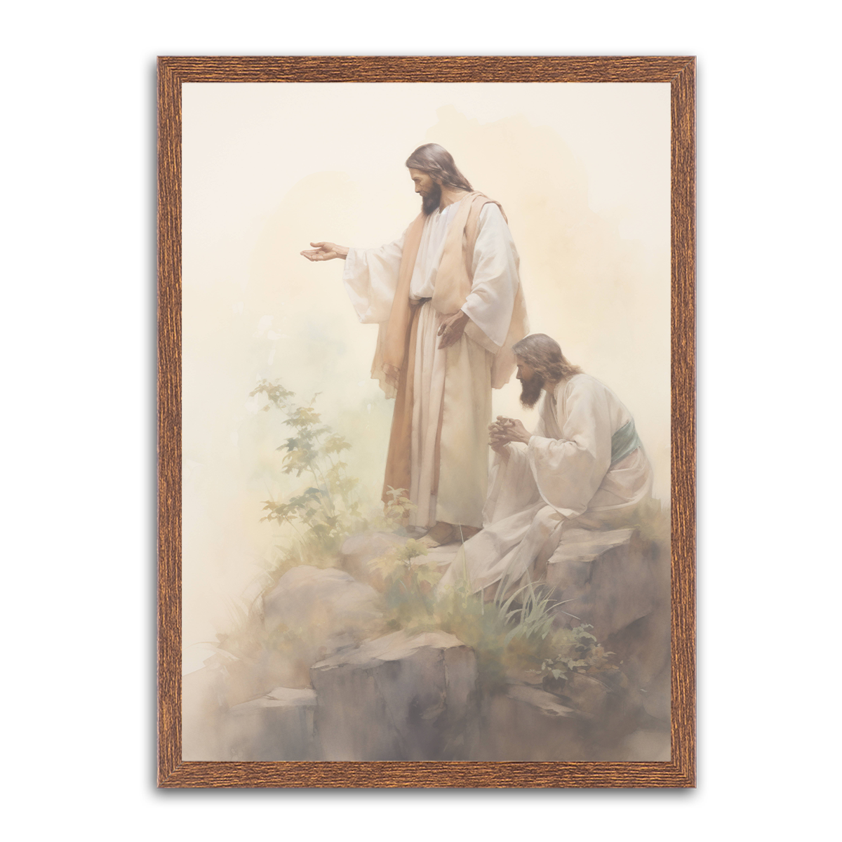 The Transfiguration of Jesus HD Metal Wall Art
