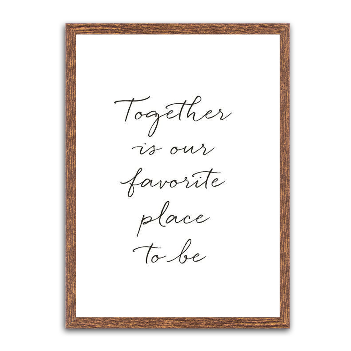 Together HD Metal Wall Art