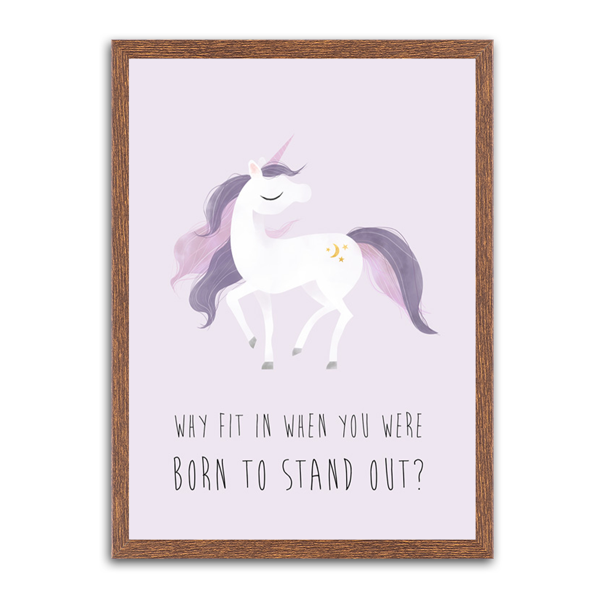 Born to Stand Out HD Metal Wall Art