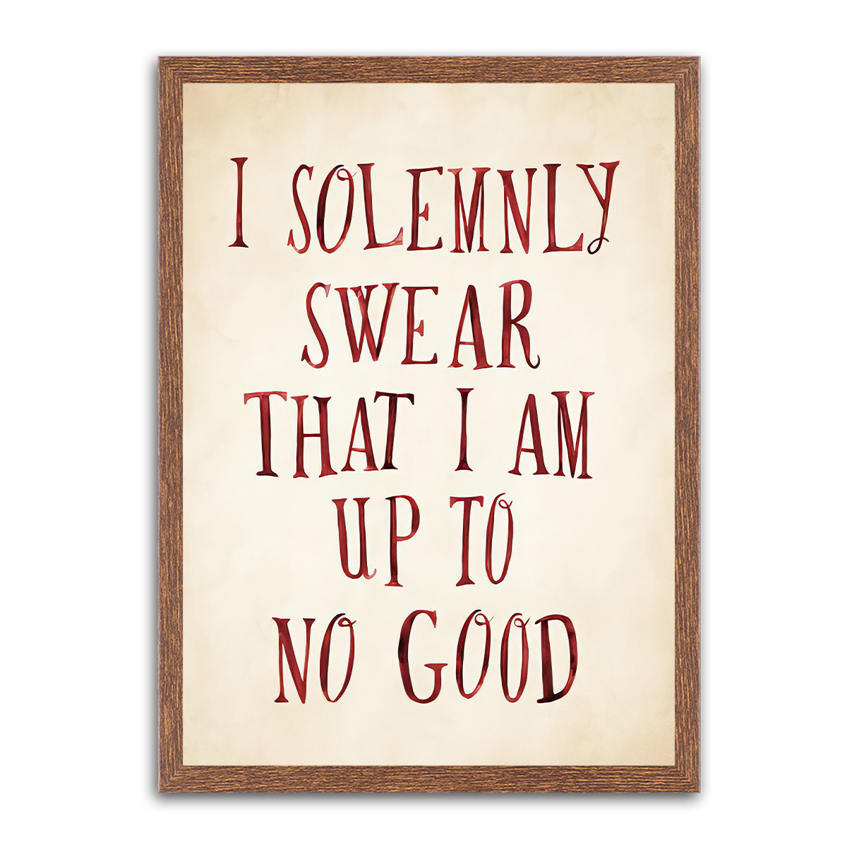I solemnly HD Metal Wall Art