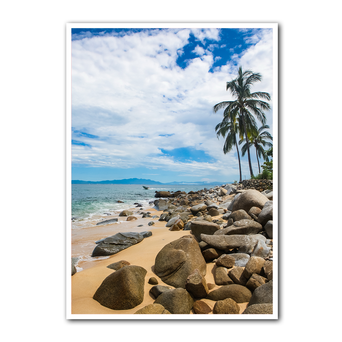 Tranquil Shores Beach Wall Art – HD Metal Wall Art
