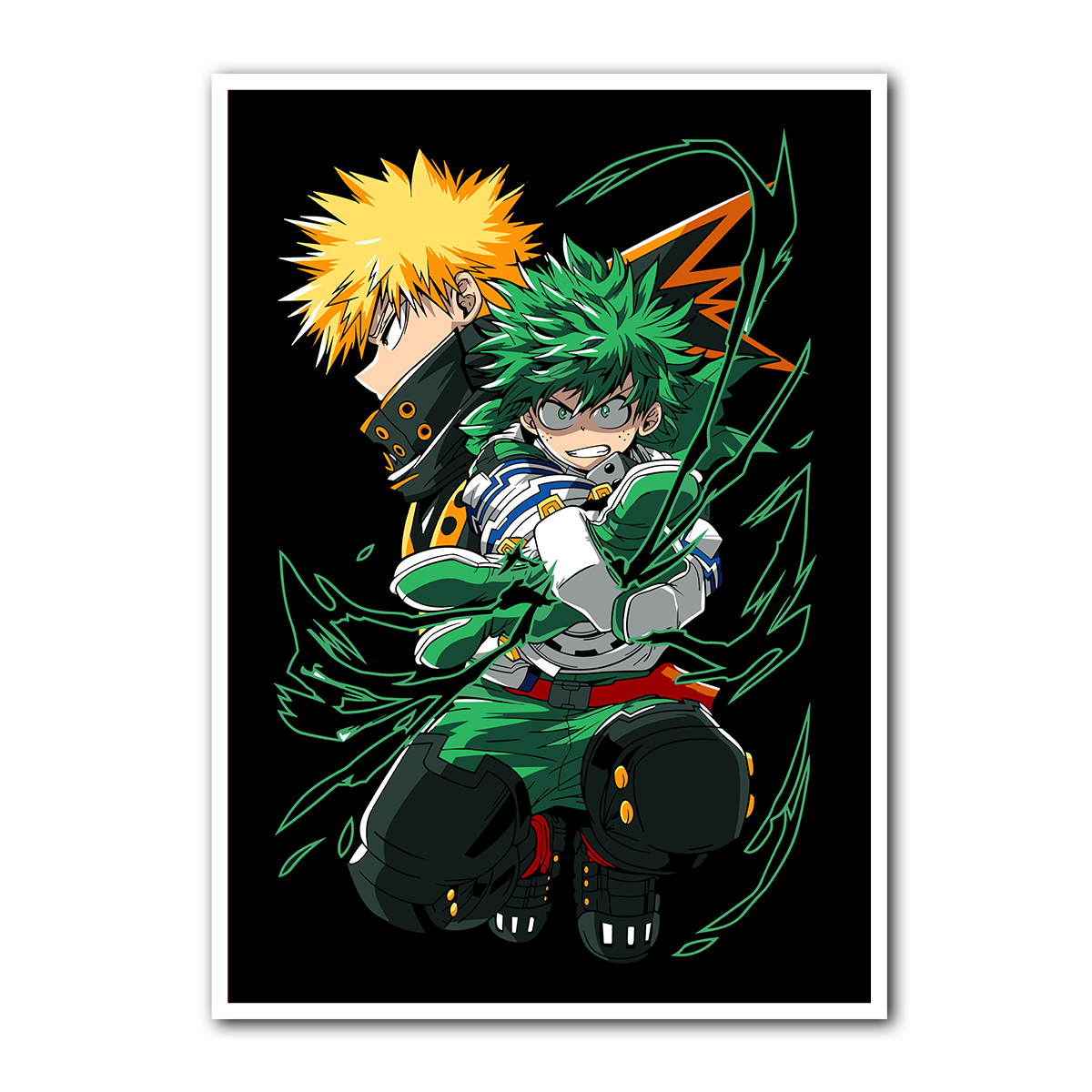 Hero Rivalry Metal Metal Wall Art