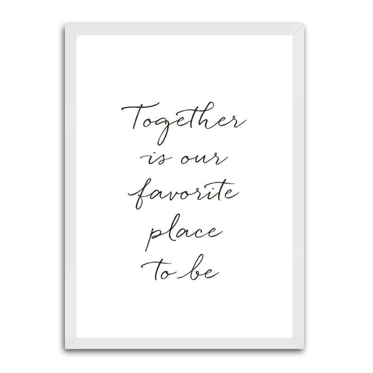 Together HD Metal Wall Art