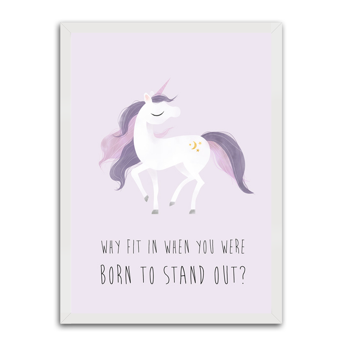 Born to Stand Out HD Metal Wall Art