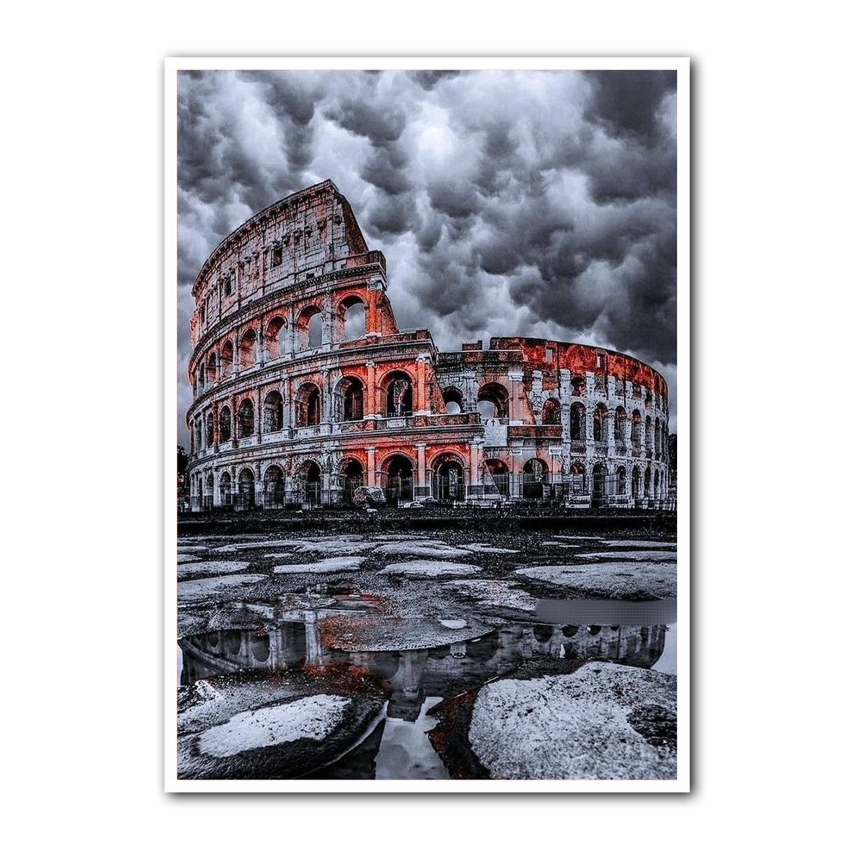 “Eternal Glory – The Colosseum” Travel Metal Wall Art