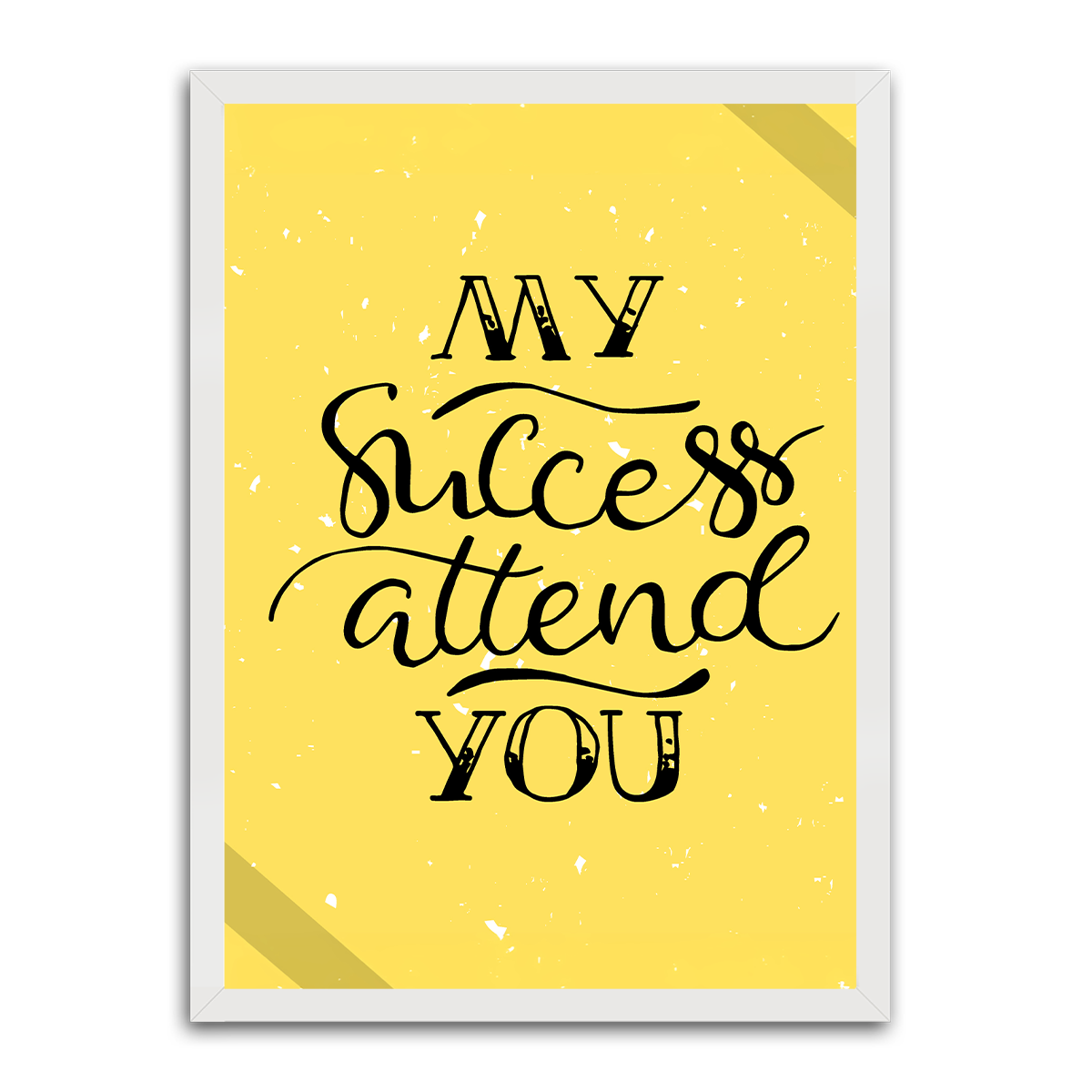 My Success HD Metal Wall Art