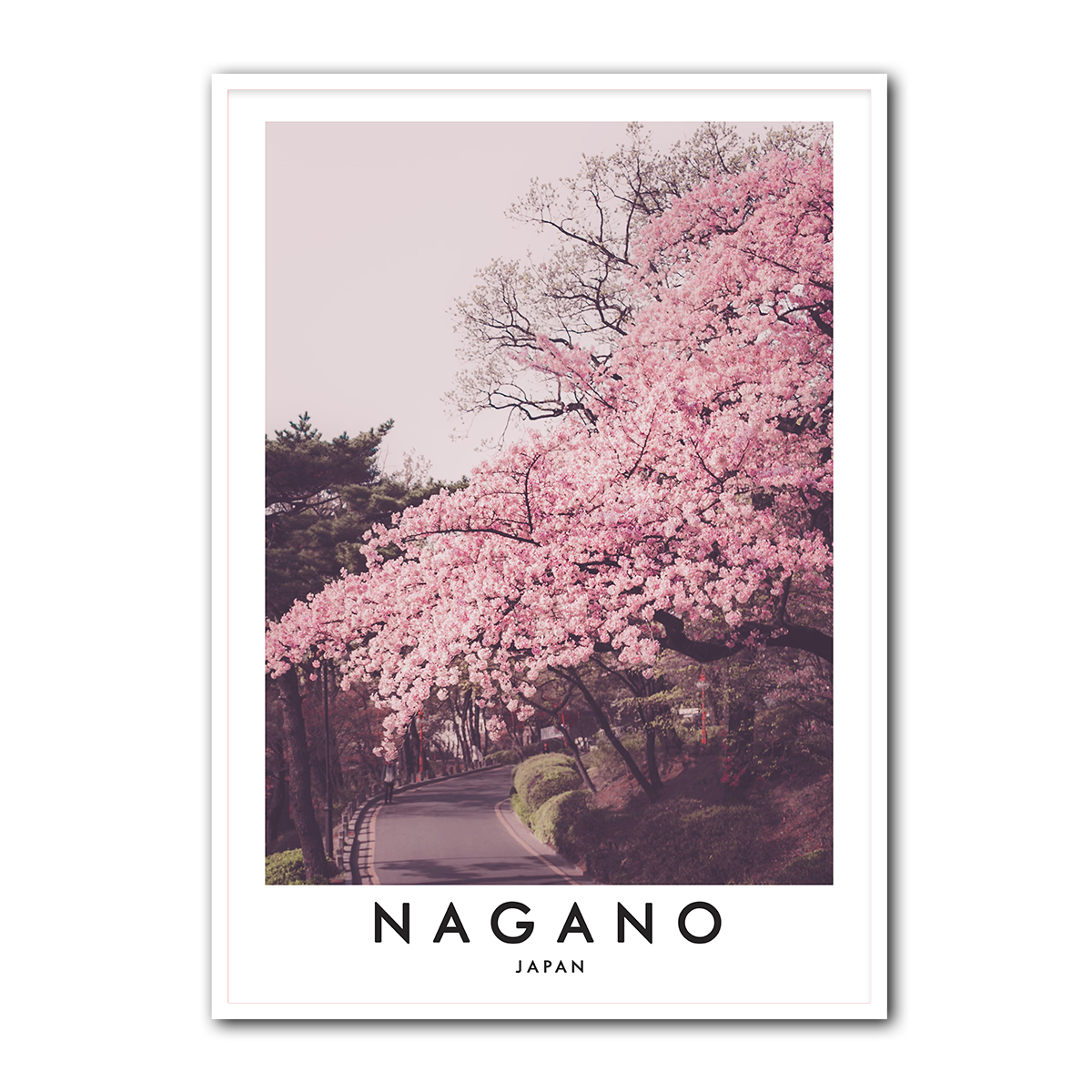 Nagano Japan Metal Wall Art