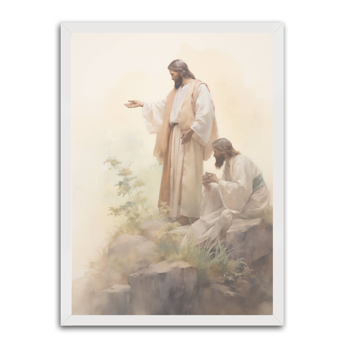 The Transfiguration of Jesus HD Metal Wall Art