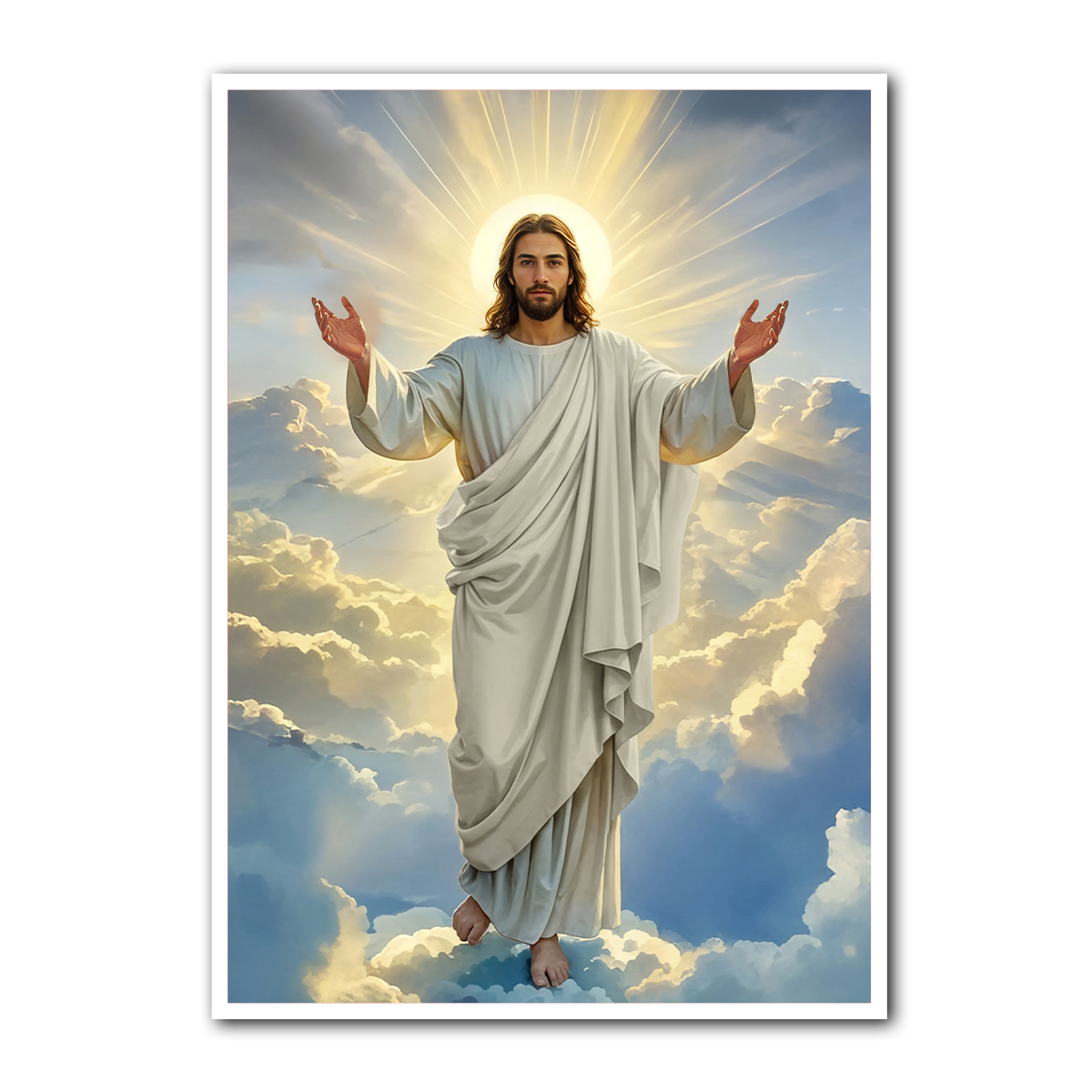 Risen in Glory – Jesus Christ HD Metal Wall Art