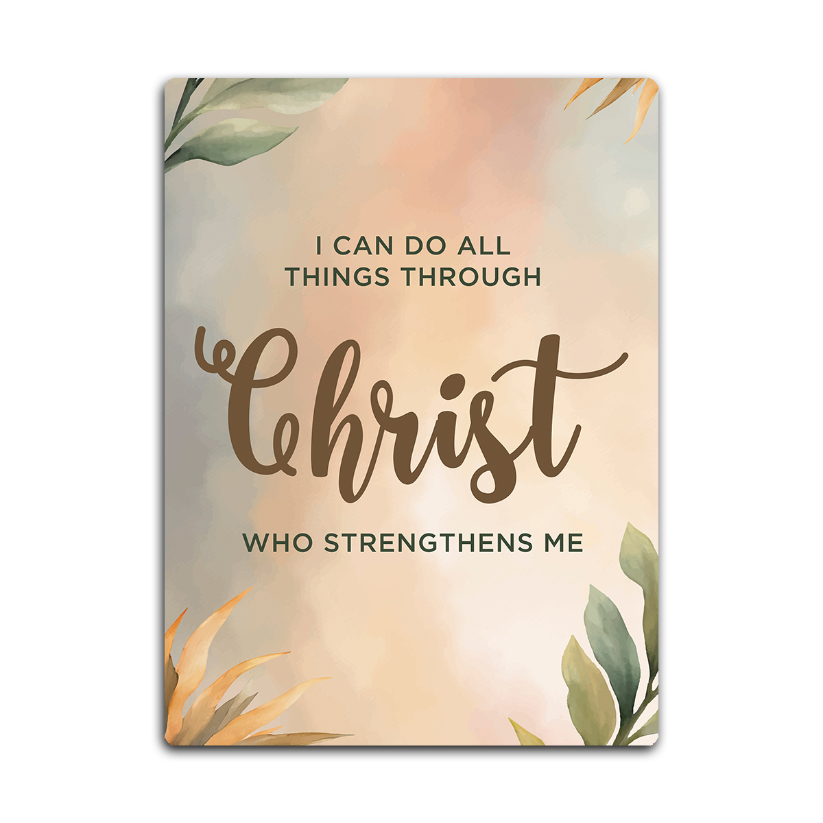 Christ HD Metal Wall Art