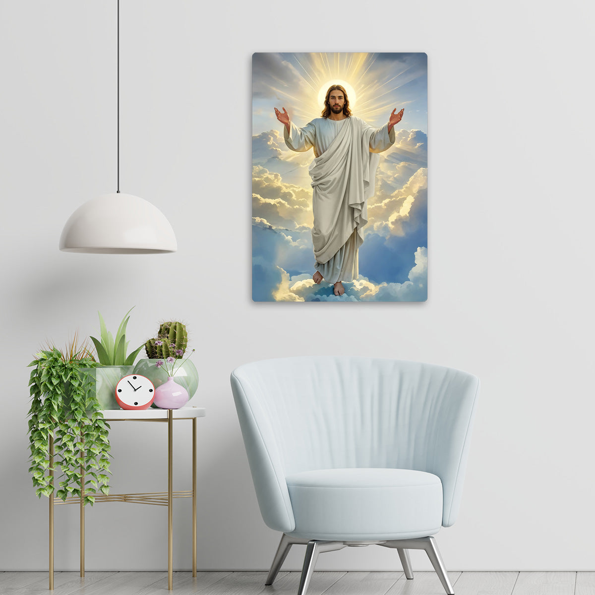 Risen in Glory – Jesus Christ HD Metal Wall Art