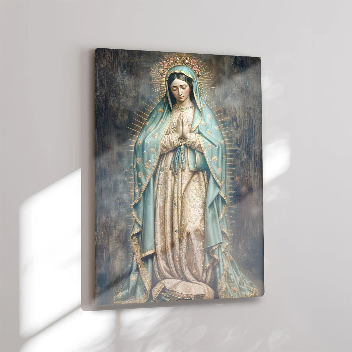 The Blessed Mother – Our Lady of Guadalupe Christian Metal Wall Art