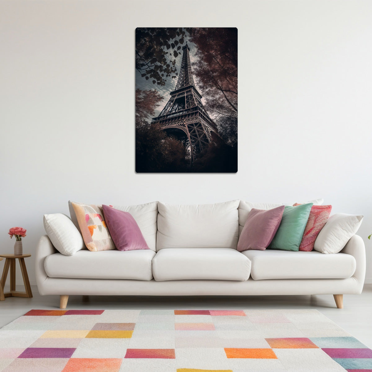 “Paris Majesty” – Eiffel Tower Metal Wall Art