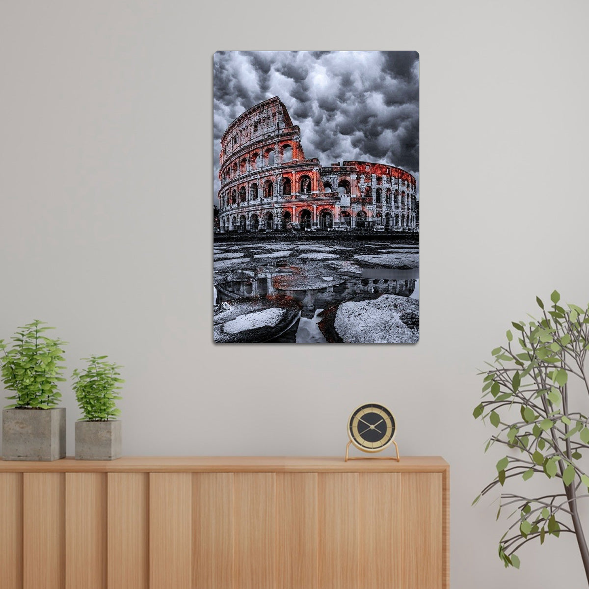 “Eternal Glory – The Colosseum” Travel Metal Wall Art