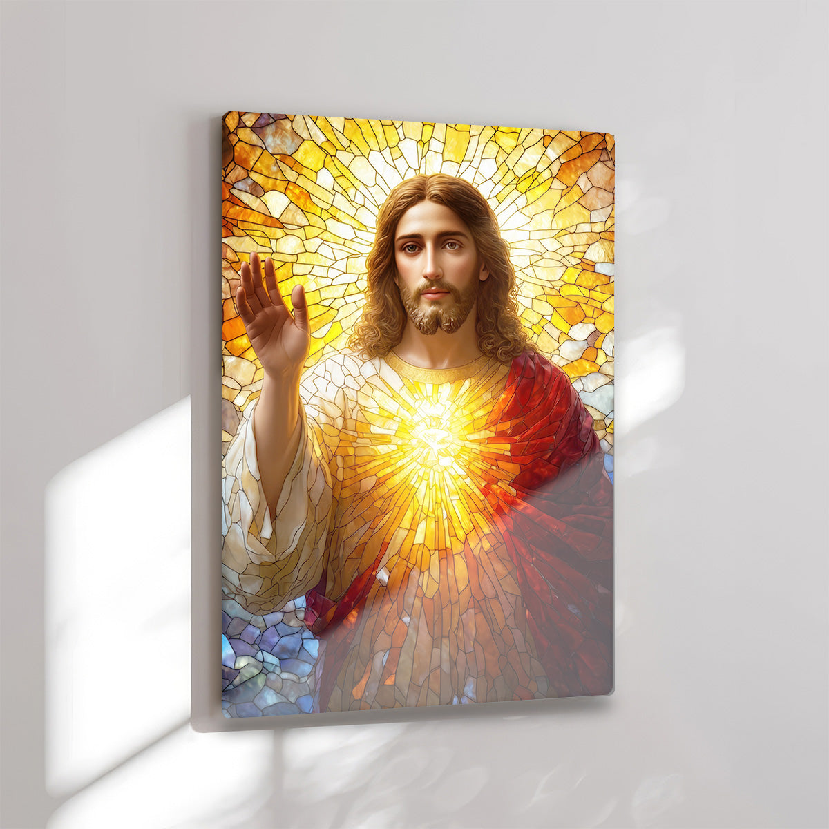 Light of the World – Jesus Metal Wall Art