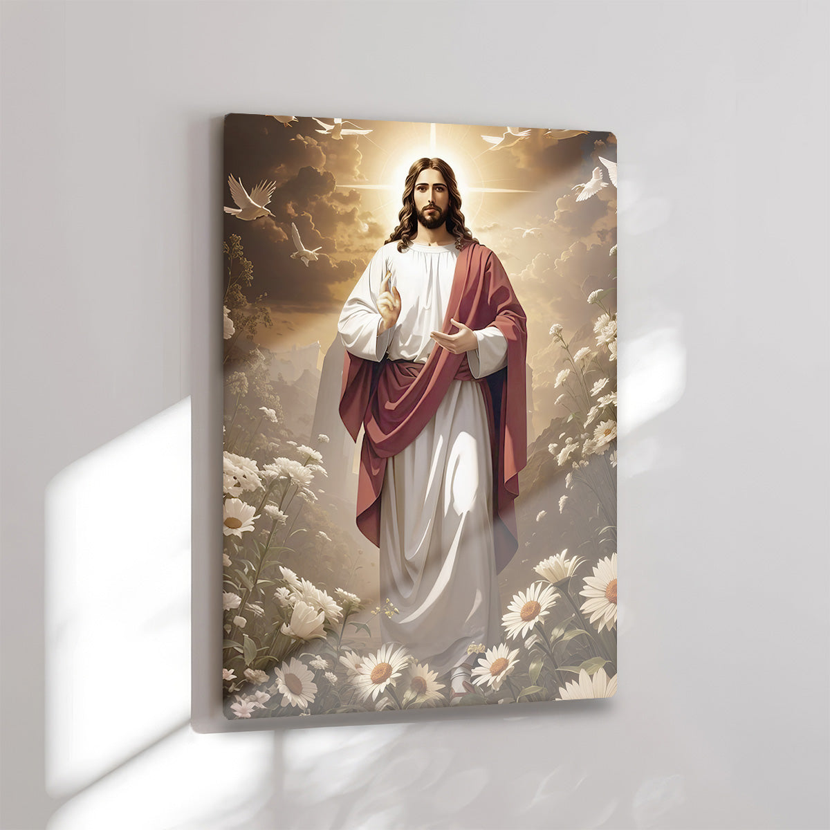 Radiance of Christ – Jesus Metal Wall Art