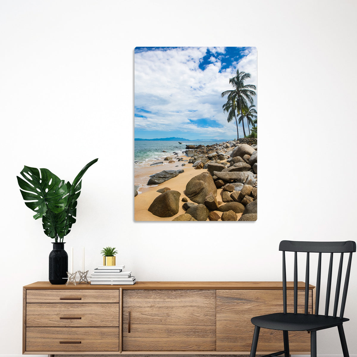 Tranquil Shores Beach Wall Art – HD Metal Wall Art