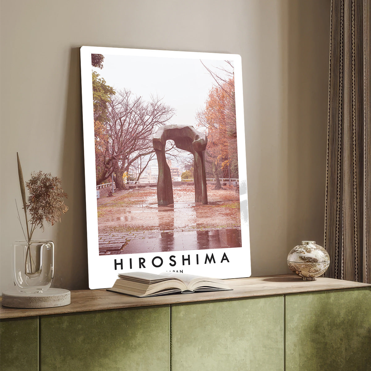 Hiroshima Japan Metal Wall Art
