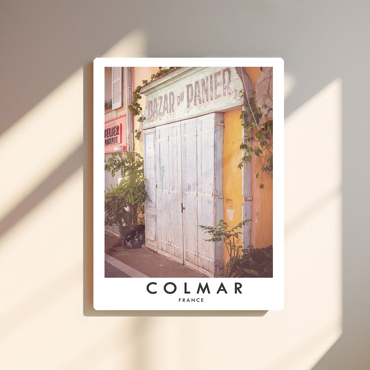 Colmar France Wall Art – Vintage French Street HD Metal Print