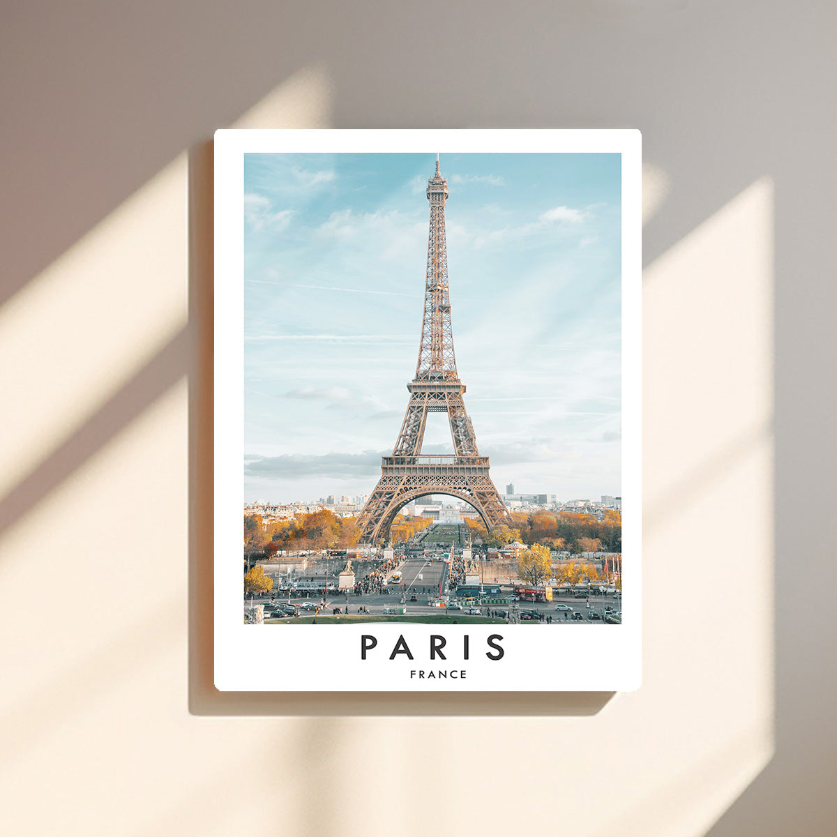 Paris Eiffel Tower Metal Wall Art