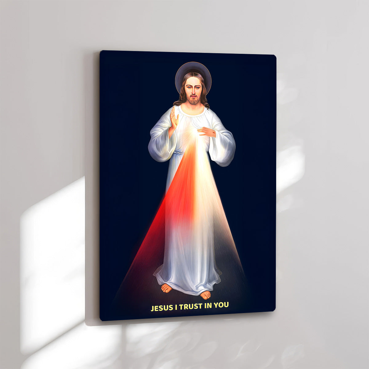 Divine Mercy – Jesus I Trust in You Metal Wall Art
