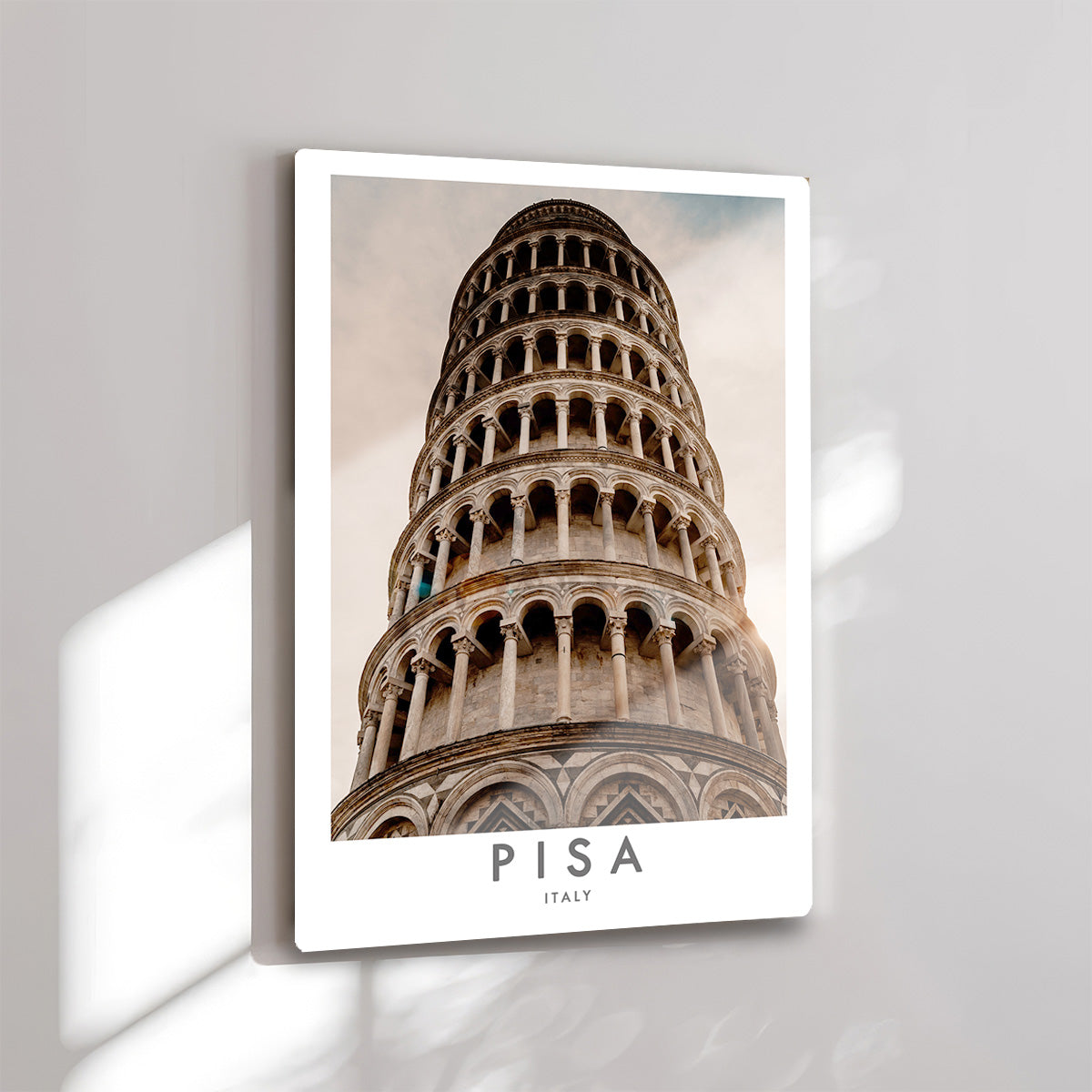 Pisa Italy Metal Wall Art Print