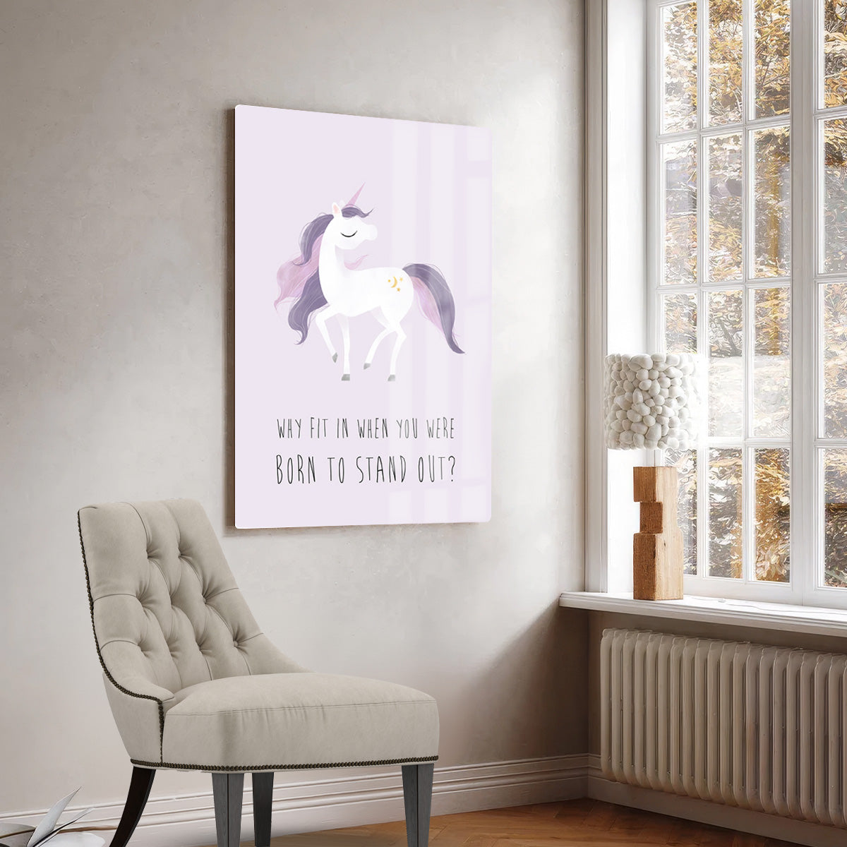 Born to Stand Out HD Metal Wall Art