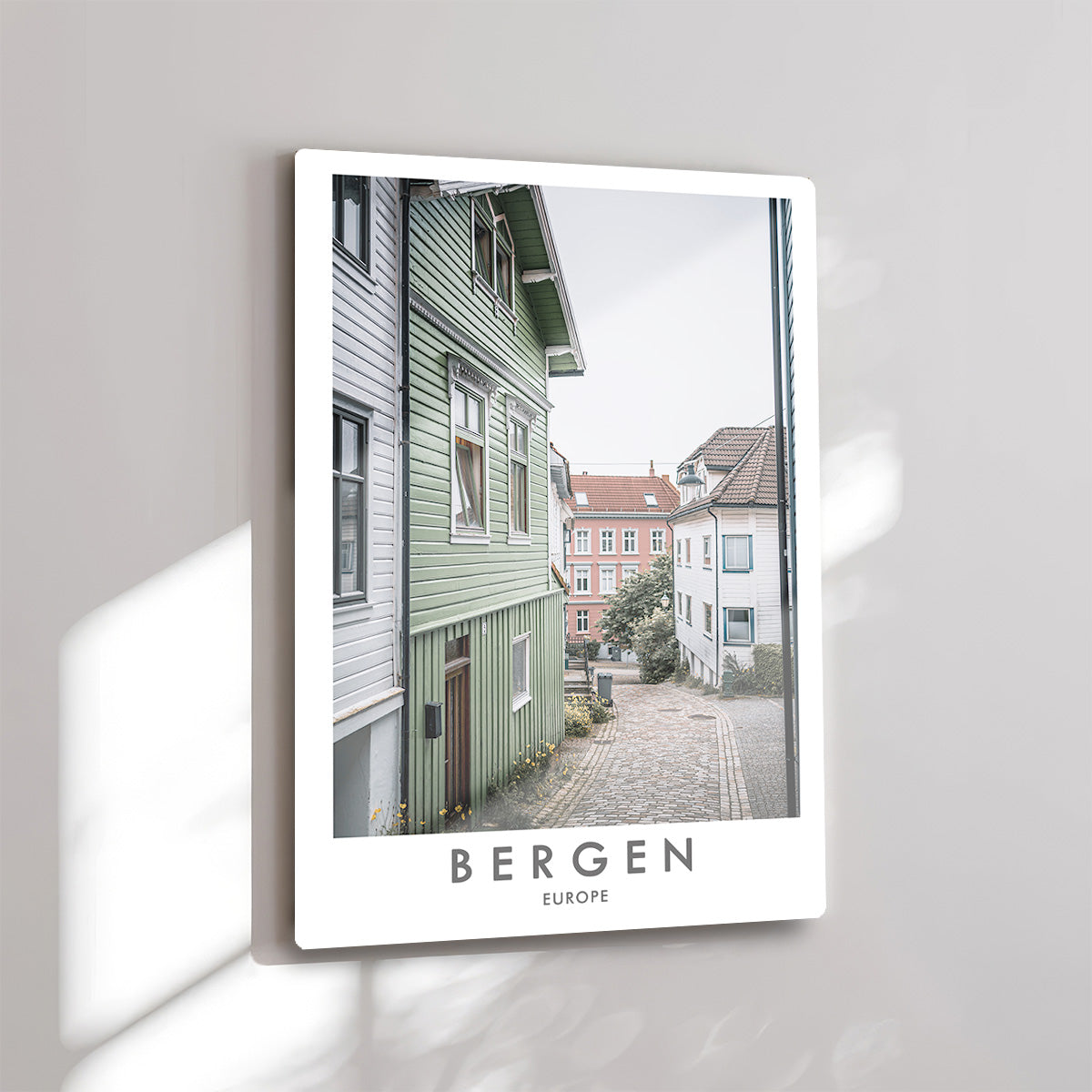 Bergen Europe Metal Wall Art