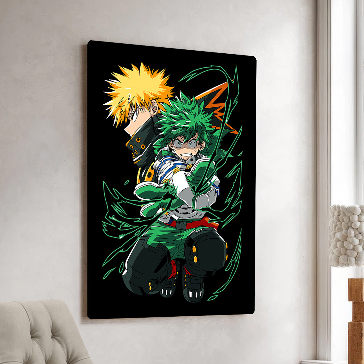 Hero Rivalry Metal Metal Wall Art