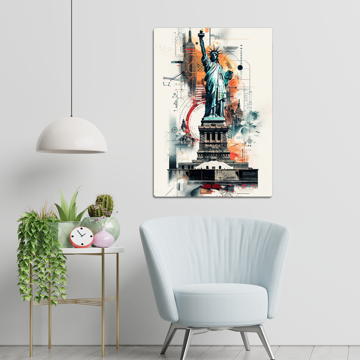 Statue of Liberty – New York City Metal Wall Art