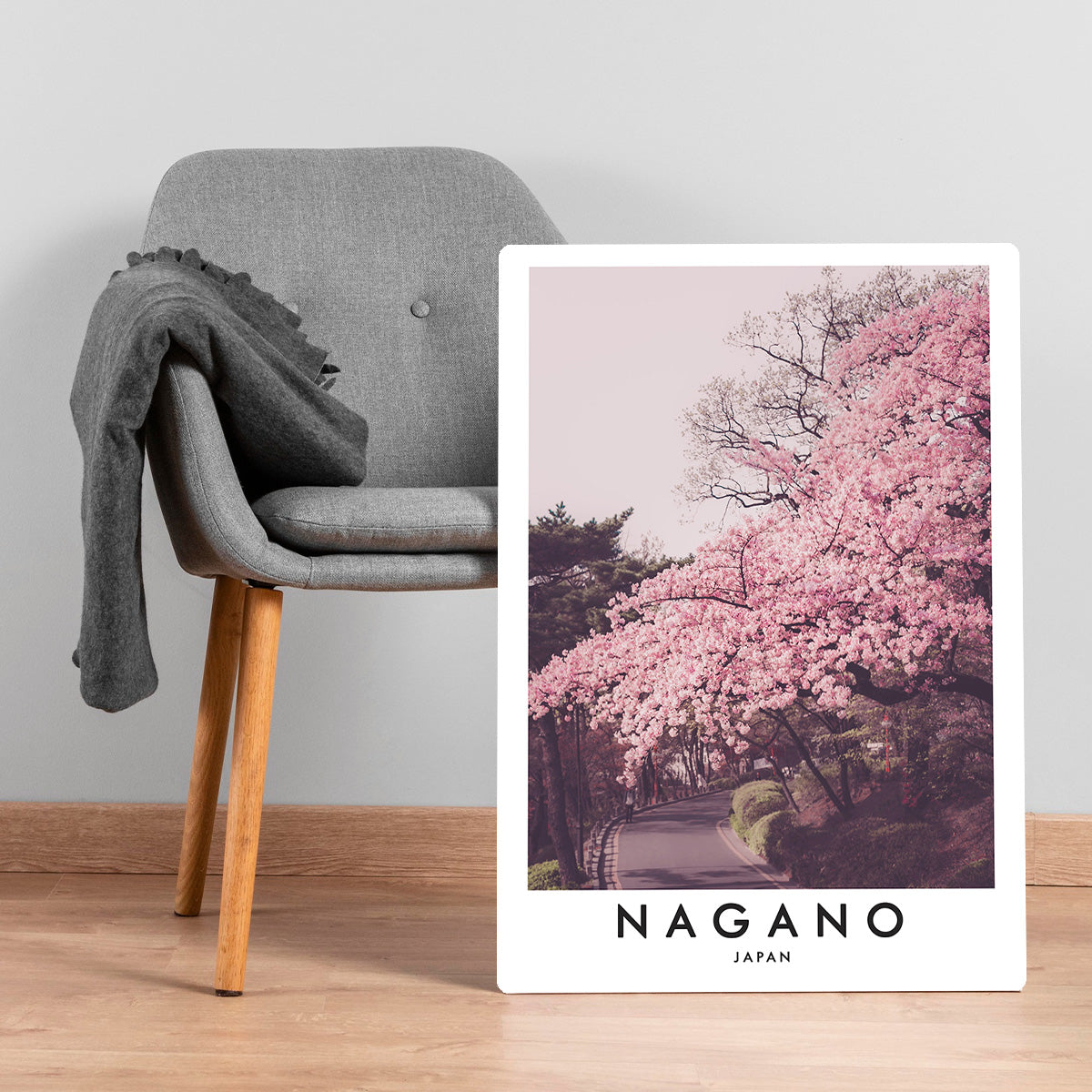 Nagano Japan Metal Wall Art