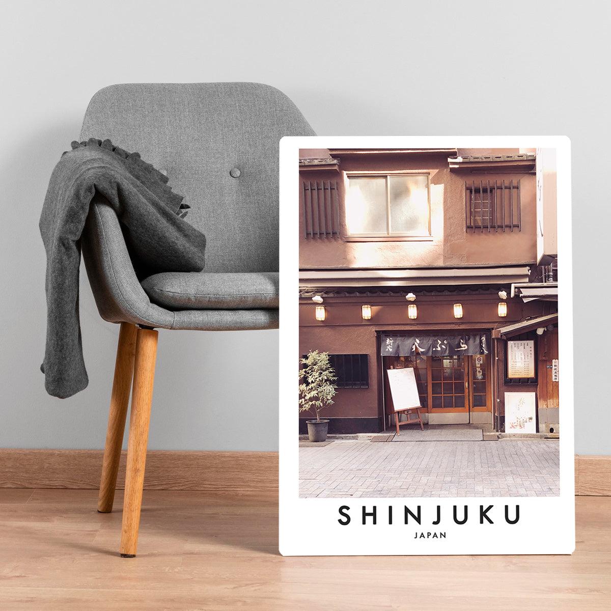 Shinjuku Japan Metal Wall Art