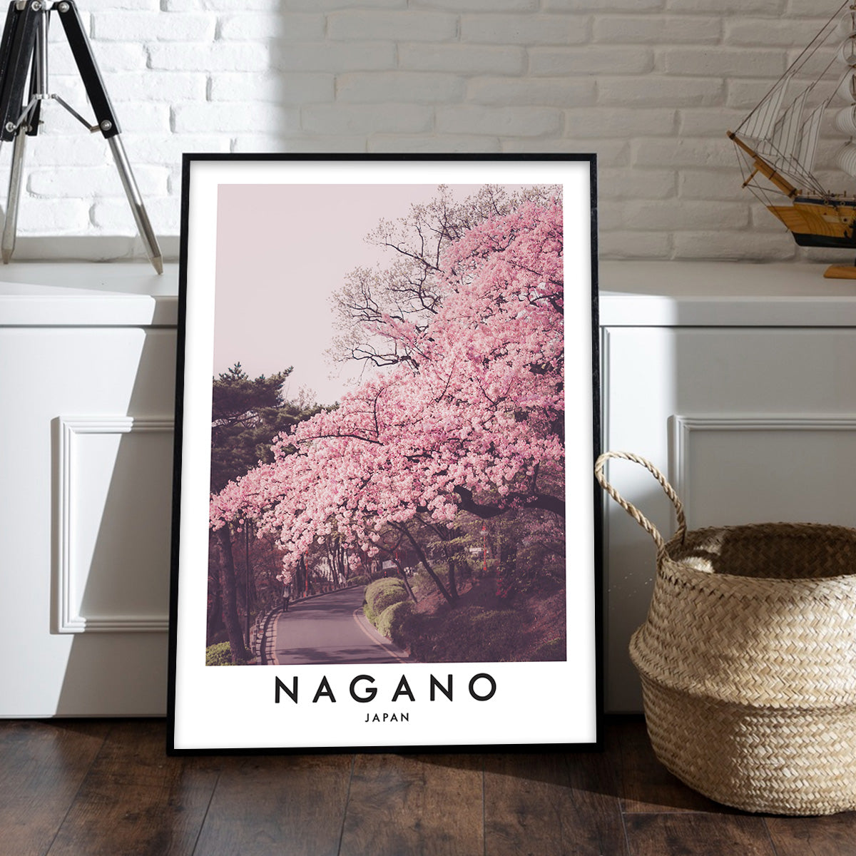 Nagano Japan Metal Wall Art