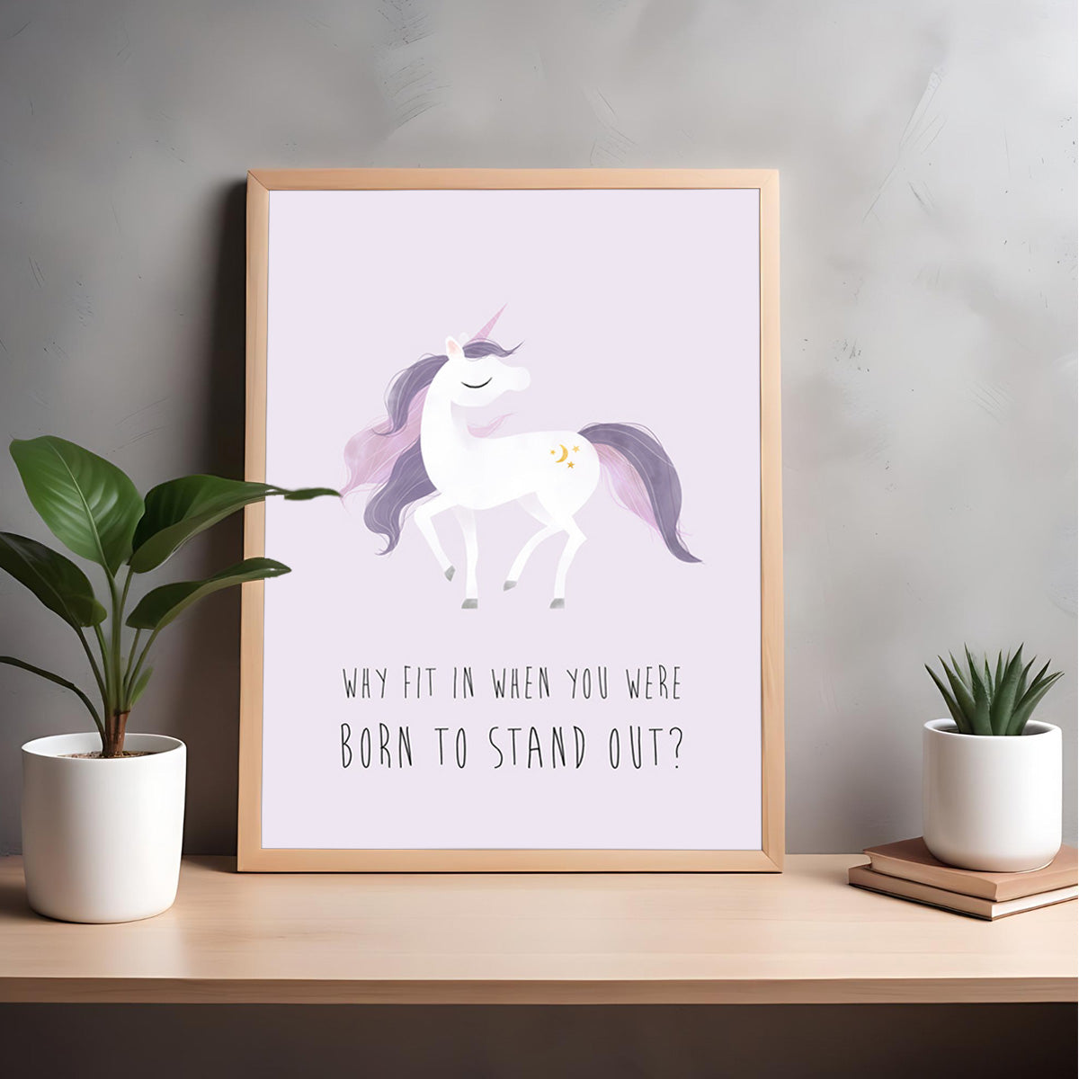 Born to Stand Out HD Metal Wall Art