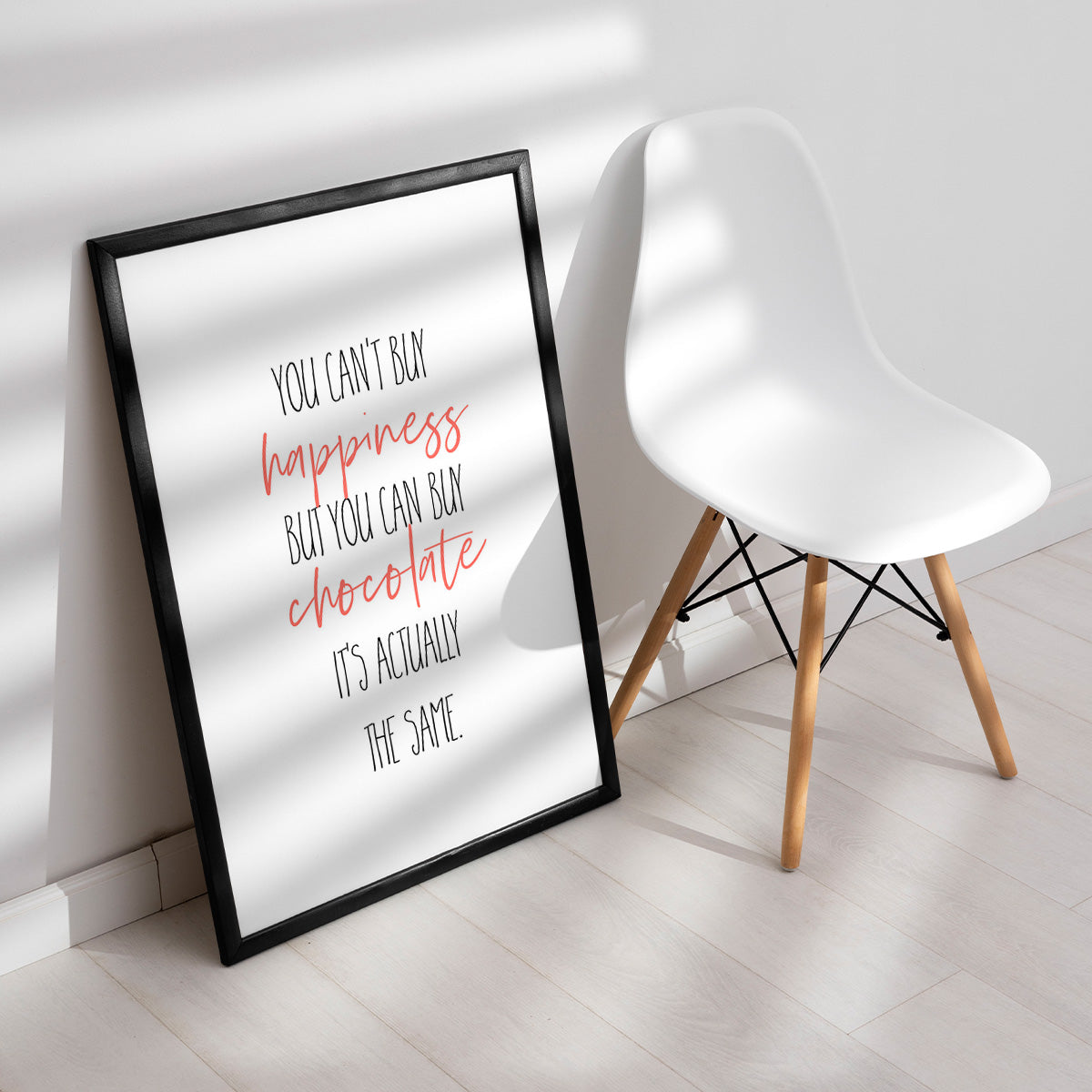 You Cant Buy Happiness HD Metal Wall Art