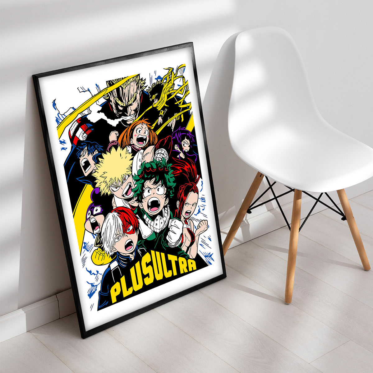Plus Ultra Hero Squad Metal Wall Print