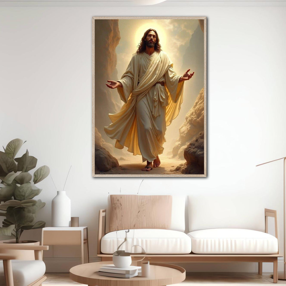 “He Is Risen” – Resurrection of Christ Metal Wall Art