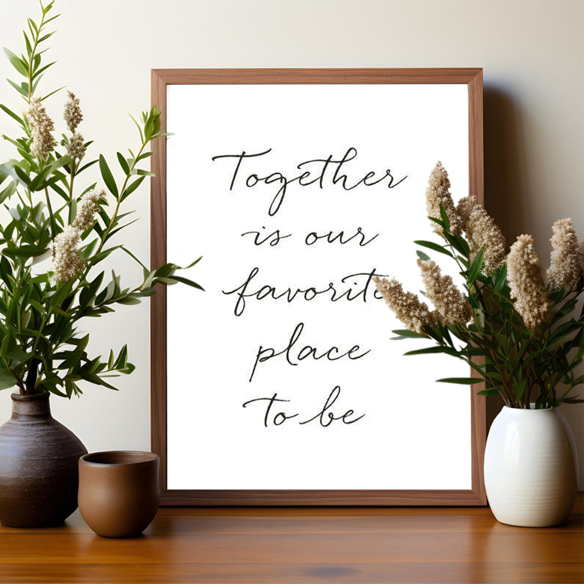 Together HD Metal Wall Art