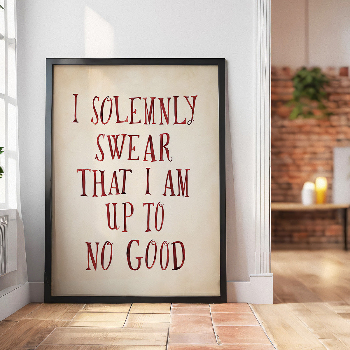 I solemnly HD Metal Wall Art