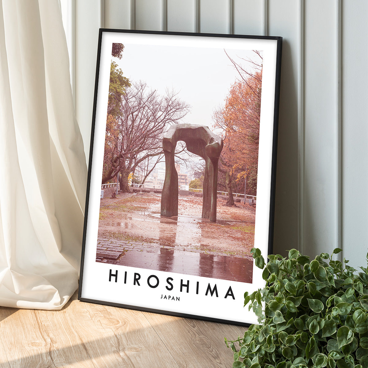 Hiroshima Japan Metal Wall Art