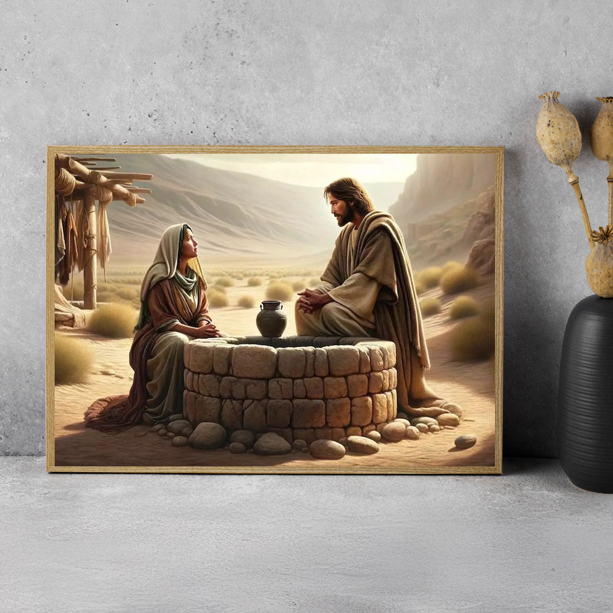“The Well of Grace” – Christian Metal Wall Art