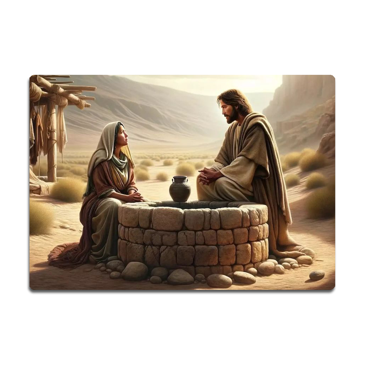 “The Well of Grace” – Christian Metal Wall Art