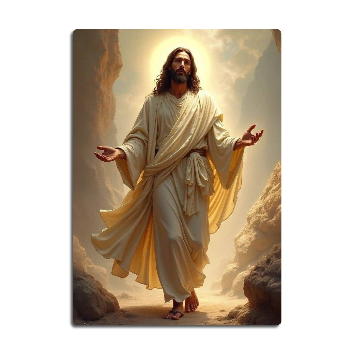 “He Is Risen” – Resurrection of Christ Metal Wall Art