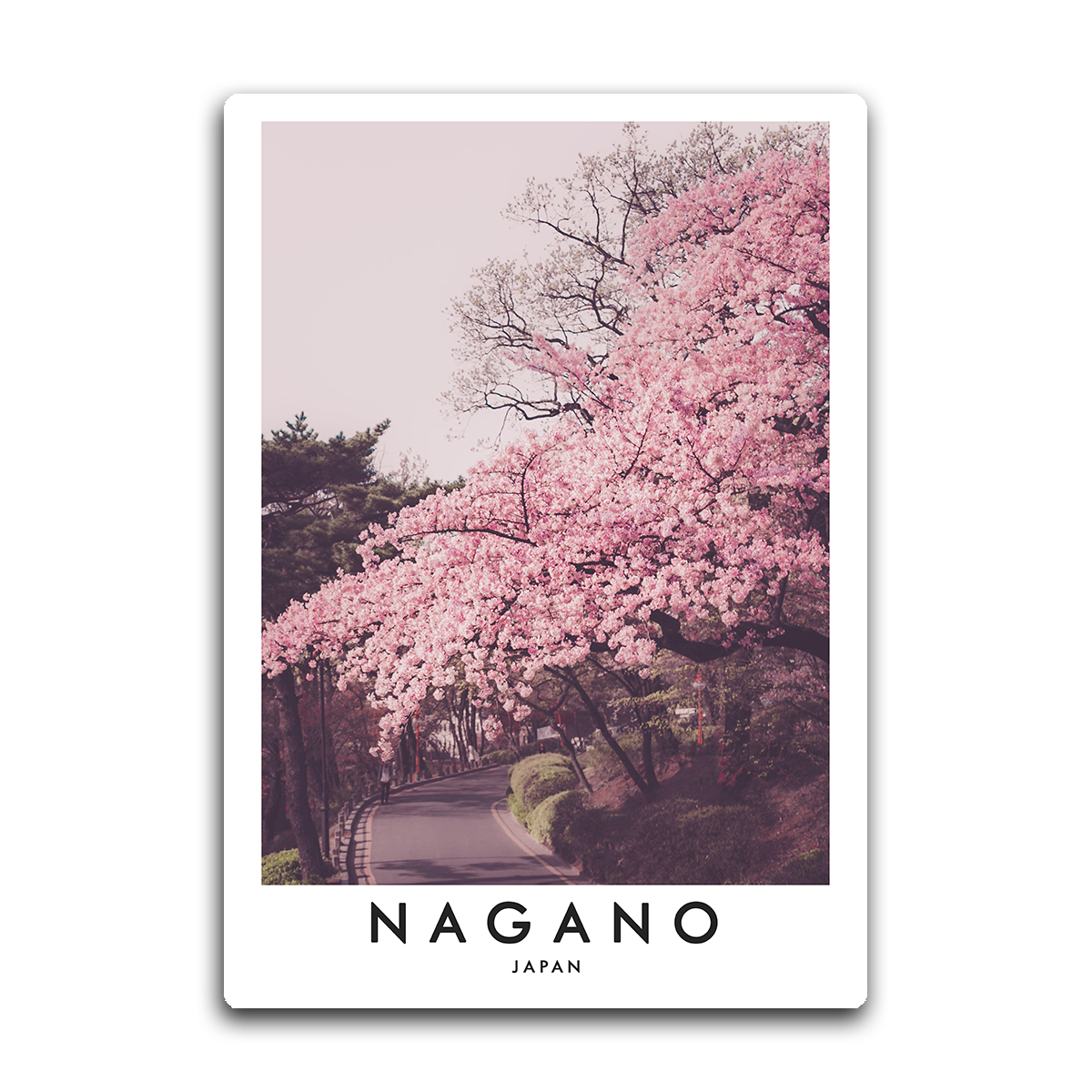 Nagano Japan Metal Wall Art